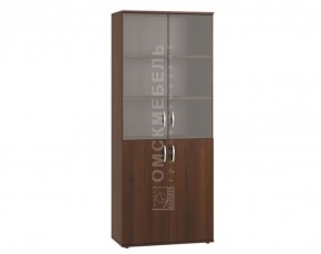 Шкаф для документов со стеклянными дверками Шк38.1 МС Гермес в Лабытнанги - labytnangi.mebel-74.com | фото